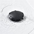 thumbnail image 6 of JERFIT Matte Black Waterfall Bathroom Faucet with Pop-Up Drain, Single Handle Modern Sink Faucet No Overflow, Brushed Nickel Core, 6 of 10