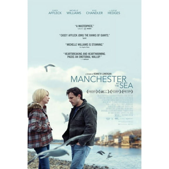 Manchester By The Sea Movie Poster 12x16 Print on Metal Sign 12in x 16in Square Adults Best Posters