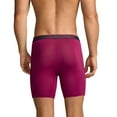thumbnail image 3 of Jockey Men's Chafe Proof Pouch Microfiber 6" Boxer Brief - 3 Pack, 3 of 4