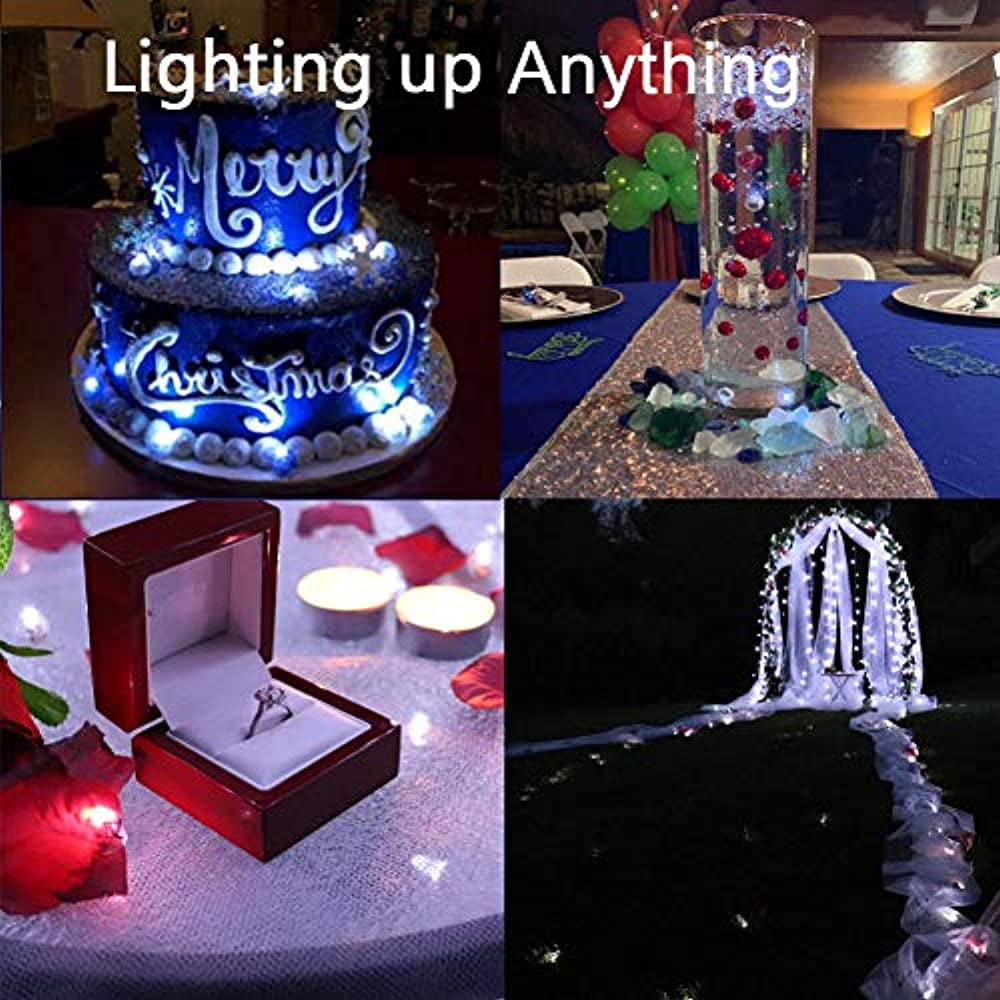 10 Pcs Mini LED Light Ball Lamp For Balloon Lantern Birthday Parties Decoration 