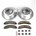 thumbnail image 3 of PowerStop Rear Z36 Truck & Tow Carbon-Fiber Ceramic Brake Pad and Drilled and Slotted Rotor Kit Fits: Select Models K7800-36, 3 of 9