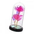 thumbnail image 3 of Flores eternas con luces de hadas, rosas artificiales para boda., 3 of 9