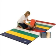 GSC Rainbow Training Mat, 4' x 8' x 2", Blue
