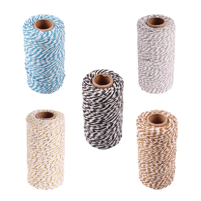 5 para panaderos, , cuerda para manualidades, decoración de papel de perfecl hilo de yute para manualidades