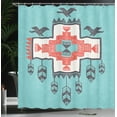 thumbnail image 4 of Ambesonne Tribal Shower Curtain, Vintage Native, 69"Wx75"L, Multicolor, 4 of 5