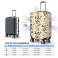 thumbnail image 6 of Vsdgher Snake And Floral Print Luggage Cover Washable Suitcase Cover Protector Anti-scratch Suitcase cover Fits 18-32 Inch Luggage, 6 of 8