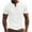 White, variant on Miluxas Mens Henley Beach Shirts Short Sleeve Collar Casual Summer T-Shirt Fashion Collarless Tees Shirts White XL(XL)