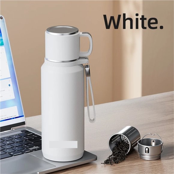 Double Wall Vacuum Flasks Stainless Steel Thermos Bottle for Tea and Coffee Large Capacity Insulated Water Bottle Thermos Cup