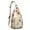 Beige-36, variant on Waterproof Hiking Cat Sling Backpack for Women – Cute Pet Lover Crossbody Chest Bag with Adjustable Strap, Funny Paw Print Travel Backpack for Outdoor & Everyday Use