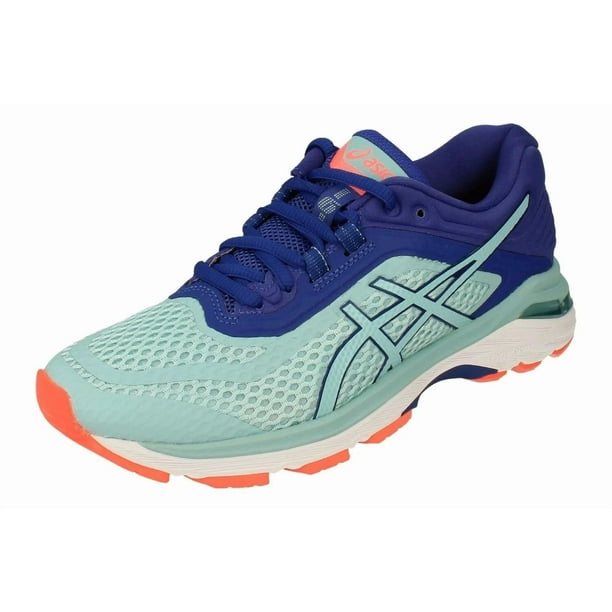ASICS GT-2000 6 Women's US 6 D WIDE, Porcelain Blue/Porcelain Blue, T856N-1414
