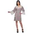 thumbnail image 2 of Moomaya Peignoir Court en Coton Imprimé Léger pour Femmes, 2 of 6