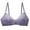 Purple, variant on Underwire Womens Underwear Lace Green Bras Push up Plian Triangle Womens Lingerie Size 90D