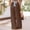 Brown, variant on IDALL Linen Pants Women Wide Leg Pants Woman Womens Wide Leg Palazzo Pants High Waisted Lounge Pant Smocked Pleated Loose Fit Casual Trousers Lounge Pants Women Baggy Pants Brown L