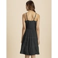 thumbnail image 4 of Moomaya, Knee Length Cotton Dress, Tiered, Casual Cute Summer Dress, 4 of 8