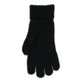 thumbnail image 3 of Time and Tru Women's Tech Touch Cable Knit Gloves, One Size Fits Most, Black Soot, 3 of 3
