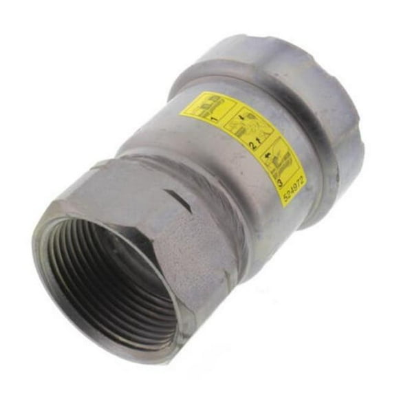 Viega QVG-25146 1.25 in. Black Steel MegaPressG Female Adapter