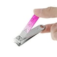 thumbnail image 2 of Unique Bargains Style Nail Clipper Kit 2.24"x 0.47"x 0.59" Gradient Rose Red 10pcs, 2 of 6