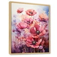 thumbnail image 2 of Designart "pasture Anemone Abundance" Floral & Botanical Floater Framed Canvas Art Print, 2 of 7