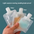 thumbnail image 2 of 15 paquetes de 30 ml, 50 ml, 100 ml, bolsas combinadas, bolsas de líquido de viaje, bolsa portátil s MABOTO Blanco, 2 of 7
