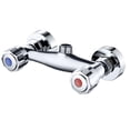 thumbnail image 4 of WinWay Easily installed Wall Mounted Chrome Finished Dual Control Shower Faucet,, 4 of 7