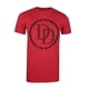thumbnail image 1 of Daredevil - Camiseta Logotipo de Jaspeado para Hombre (Rojo), 1 of 3