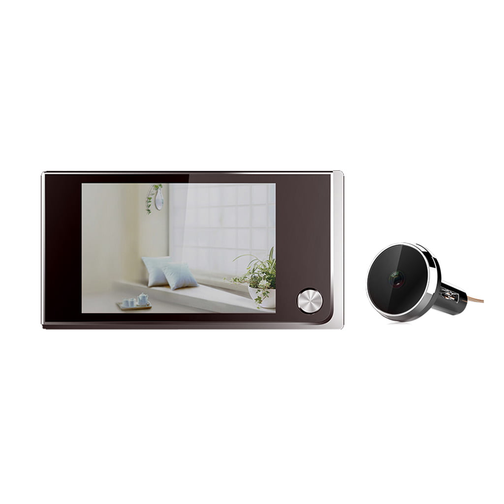 3.5" LCD Color IR Camera Digital Peephole 120° Viewer Door Eye Doorbell Security 