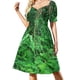 thumbnail image 1 of Impresionante selva tropical en Costa Rica. Foto artística. Vestido de manga corta. Vestidos de fiesta para mujer. Vestidos de noche para mujer., 1 of 7