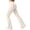 30# Beige, variant on Flare Leggings with Pockets for Women Scrunch Workout Leggings Butt Lifting Gym Yoga Pants,Navy 2XL