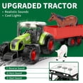 thumbnail image 2 of Tractor de juguete Farm Animals Barn House Toys para niños con luces y sonido, 2 of 6