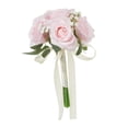 thumbnail image 3 of Ramo de Boda Flores Artificiales Macarena Rosa 27,5 cm x 18 cm, 3 of 8
