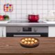 thumbnail image 2 of Wooden Plate Fruit Serving Tray Round Wooden Tray Wood Serving Platter Wood Plate Jewelry Tray, 2 of 4