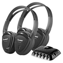 Power Acoustik Wireless Noise Cancelling Over-Ear Headphones, Black, HP-22IRT