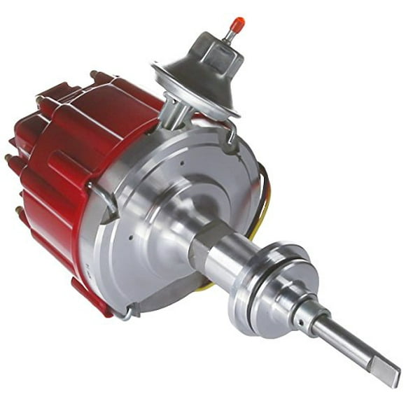 Top Street Performance JM6513R HEI Distributor with Red Cap