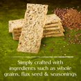 thumbnail image 3 of Back To Nature Seeded Flatbread Crackers Multigrain Flax 5.5 oz Pack of 2, 3 of 4