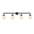 thumbnail image 4 of Innovations Lighting  Beacon 4 Light 42" Bath Vanity Light Clear/Antique Copper, 4 of 5