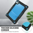 thumbnail image 6 of FIEWESEY Shockproof Kids Case For Moderness MB1001/CZZ /Okaysea / HAPPYBE/ANYLAKE/Freeski/OLEXEX/ Bestski/Velorim/ZZB/Blackview Tab 7/‎WeTap Y10 10.1 inch Tablet + Screen Protector(Black/Blue,2 Pcs), 6 of 6