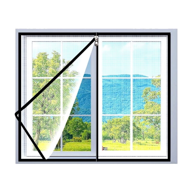 Stainless Steel Wipes,Window Screen Adjustable Window Net Stainless Steel Fine Mesh Screen Protector 39 X 47 Inches Window Frames with Mesh,Window Screen Mesh,Window Screen Frame