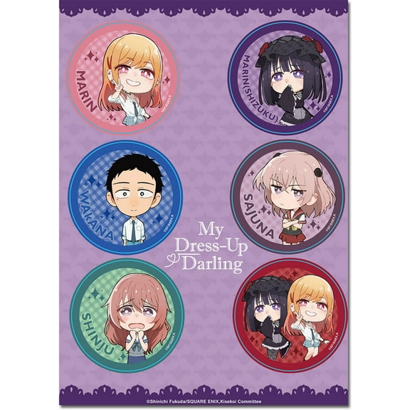 My Dress-Up Darling - SD Group Sticker Set 5" X 7"