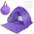 thumbnail image 4 of Imountek Pop up Beach Tent, Instant Camping Tent for 2-3 People, UV Protection, Waterproof, Portable with Storage Bag, Purple, 4 of 8