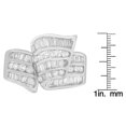 thumbnail image 4 of 14KT White Gold 2 ct. TDW Round and Baguette-cut Diamond Ring (H-I,VS2-SI1), 4 of 4