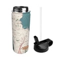 thumbnail image 2 of Lsque Celestial Cat And Flowers Pattern 18oz Sports Insulated Kettle With Straw Insulated Water Bottle Insulated Tumbler For Men Womans Sports Insulated Kettle, 2 of 8