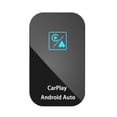 thumbnail image 1 of Mini Wireless CarPlay Android Auto Adapter 2-in-1 Carplay Dongle Wired to Wireless Multimedia Box Plug and Play, 1 of 7