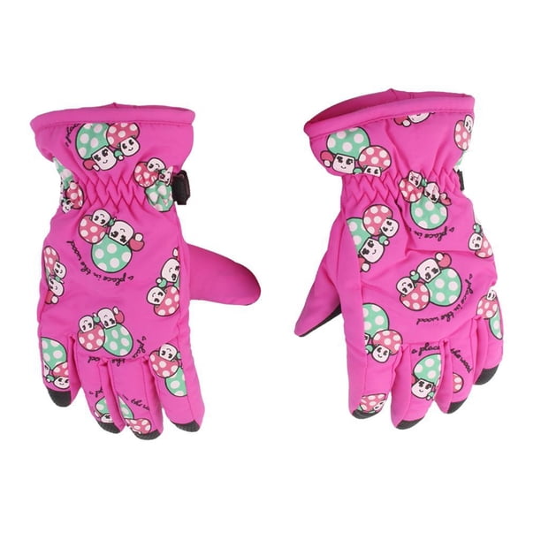 Guantes de invierno Kusrkot 1 par para niños de 2 a 4 años