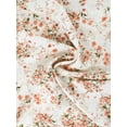thumbnail image 4 of INSPIRE CHIC Blusa Floral De Manga Corta Con Cuello En V Para Mujer Beige M, 4 of 5