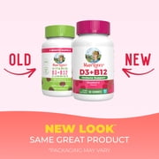MaryRuths Vitamin D3 + B12 Gummies Bone Health & Immune Support Sugar Free Vegan Raspberry 60 Gummies