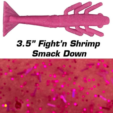 Fishbites 0502 FIGHT CLUB Lures 3.5 Smack Down Fight n Shrimp Saltwater Lure