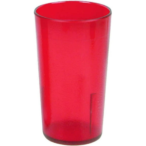 32 oz. Pebbled Plastic Tumbler 12/Pack - Red
