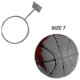 thumbnail image 4 of Wall Mount Ball Holders - Pack Of 5 - Basketball Volleyball Display Organizer, 4 of 5
