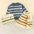 thumbnail image 4 of LYMAYTER Kids Baby Boys Wear Warm Jumper for Baby Fall and Winter Toddler Knit Sweater 1-8 years, 4 of 7