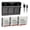 1 Charger + 3 Batteries, variant on Kastar LHD3 Triple Charger Compatible with Casio NP-40 CNP-40 Minolta NP-40 Digital Camera Batteries
